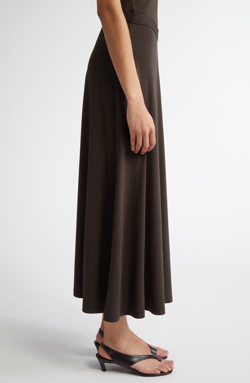 TOTÊME TOTEME FLUID JERSEY MAXI SKIRT 