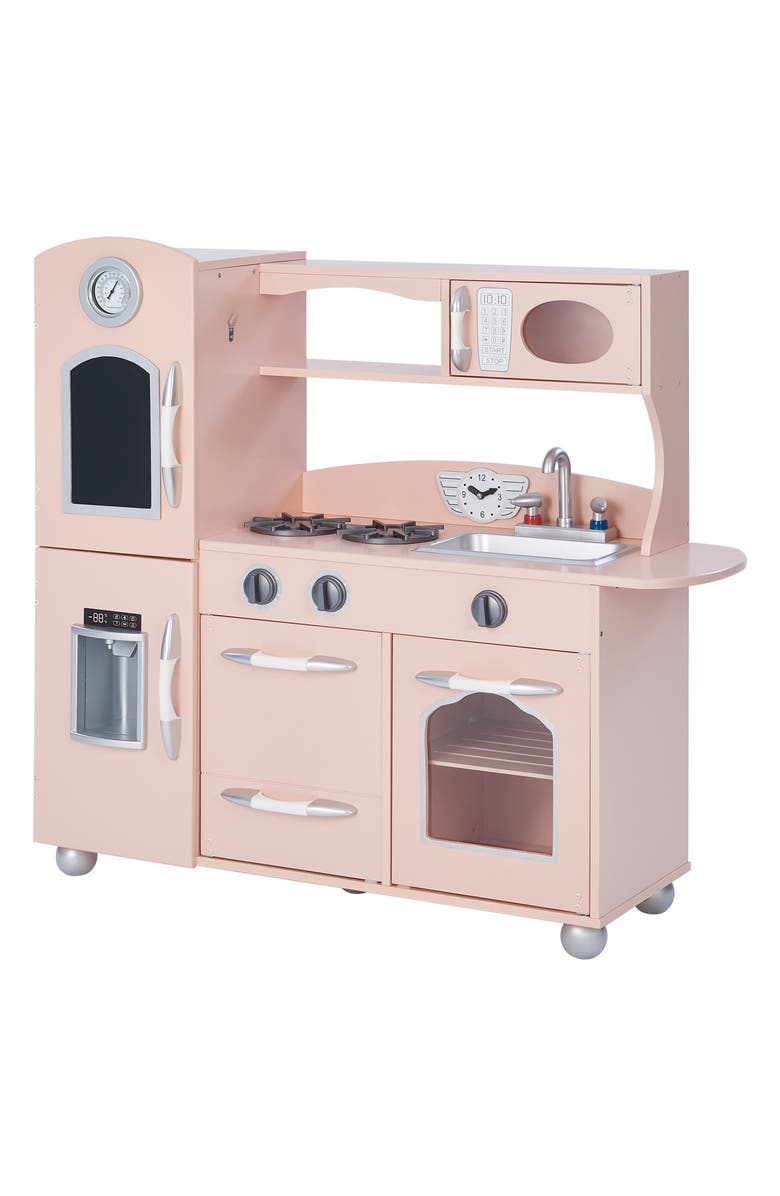 Teamson Kids Little Chef Westchester Kitchen Playset, Main, color, Pink