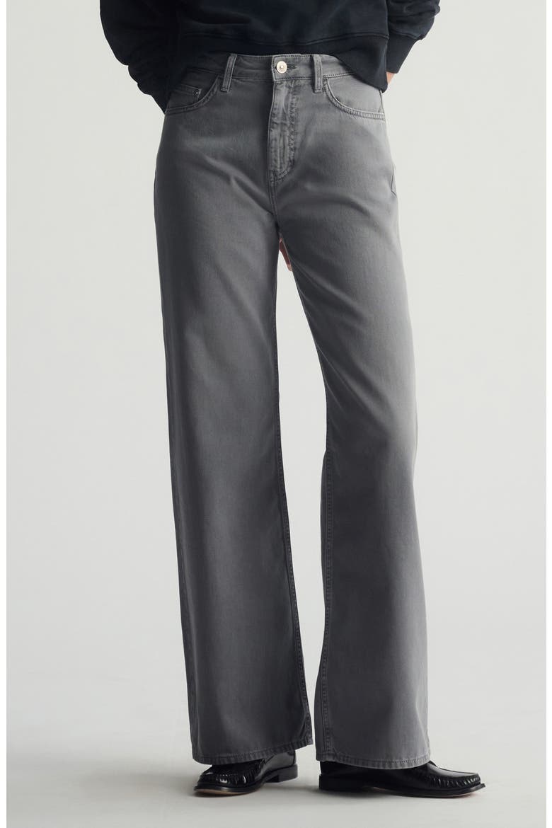 High Waist Wide Leg Jeans, Main, color, QUIET SHADE
