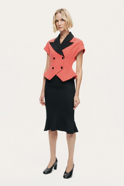 Short Sleeve Tailored Vest