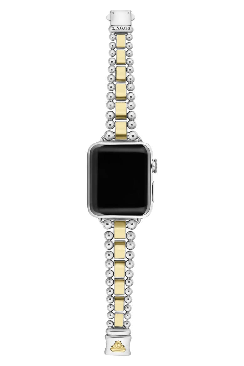 Smart Caviar Two-Tone Watchband for Apple Watch®, Alternate, color, TWO TONE