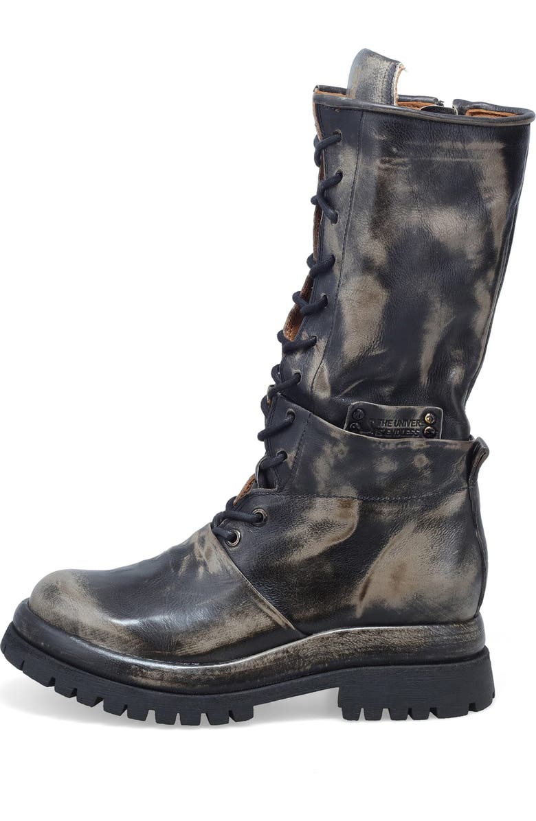 A.S.98 Donovan Distressed Leather Boot, Alternate, color, Distressed Ice