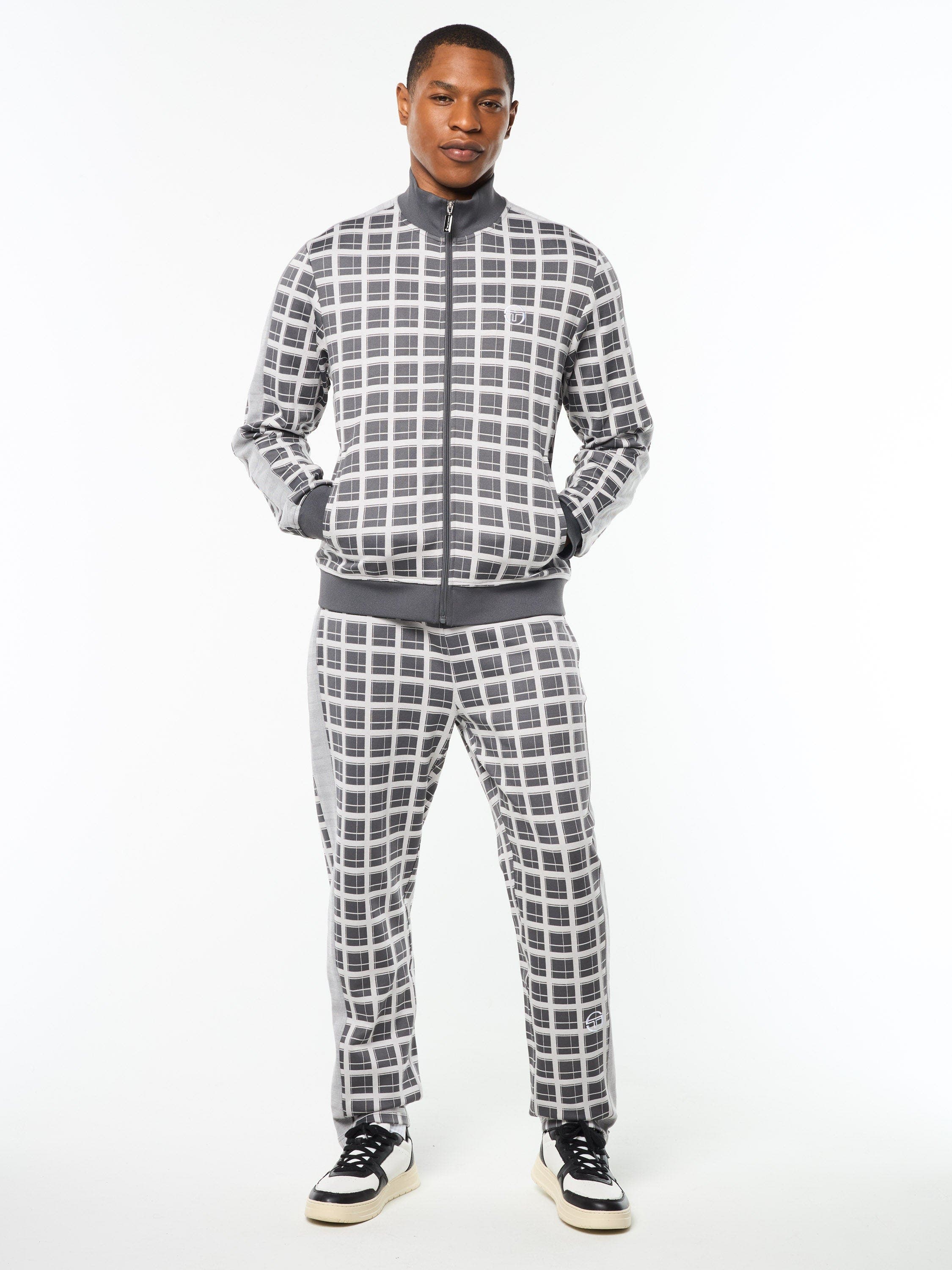 Sergio Tacchini Damarindo Check Track Jacket (Men) | Nordstrom
