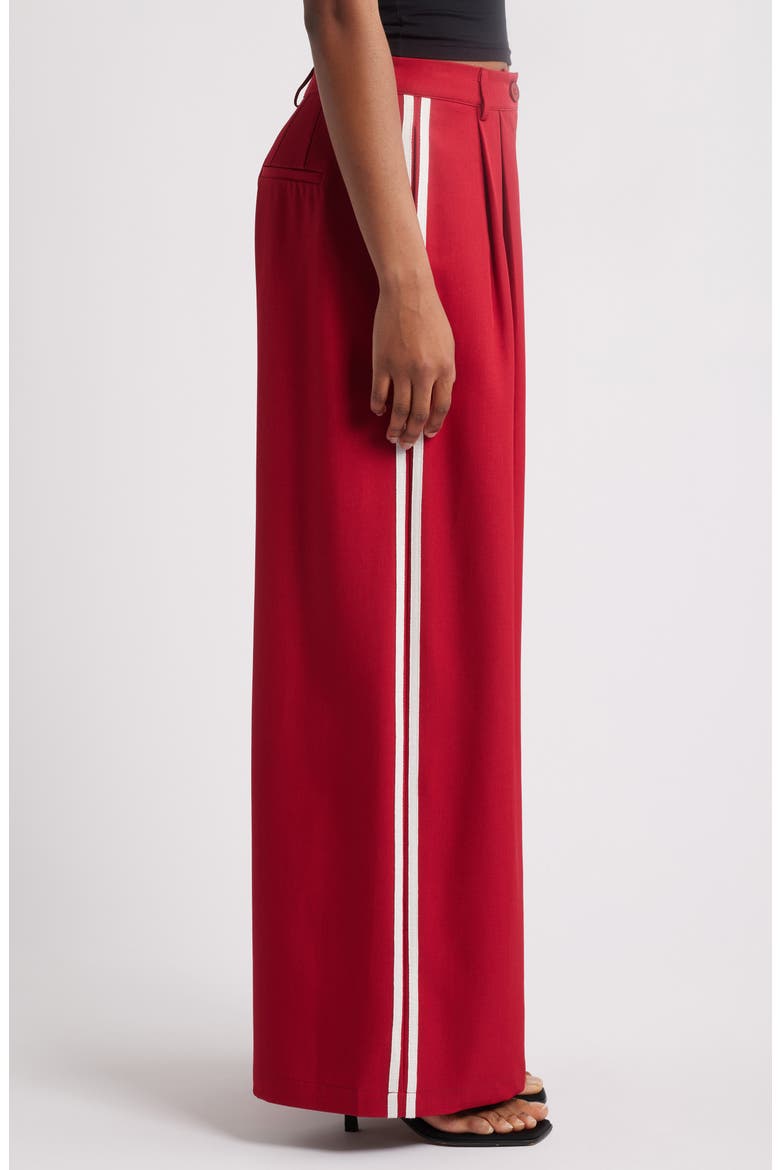 Serenity Wide Leg Pants, Alternate, color, CRIMSON
