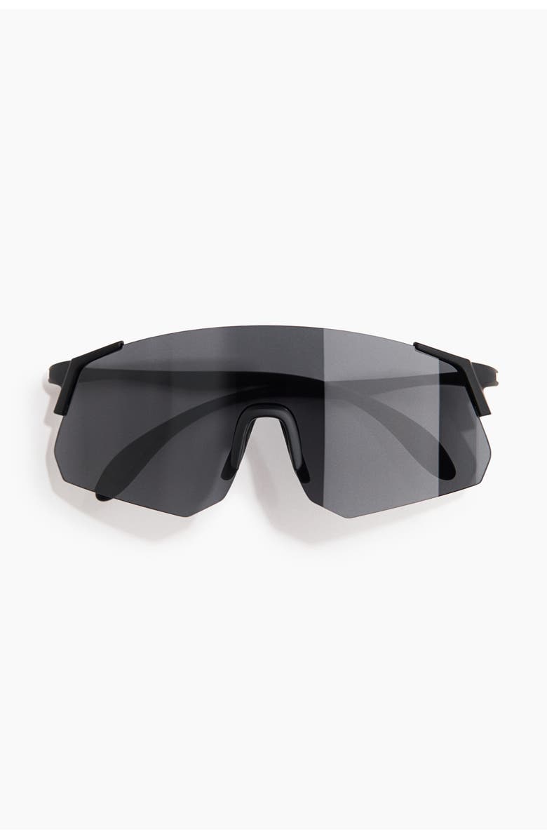 H&M Sports Sunglasses, Main, color, Black