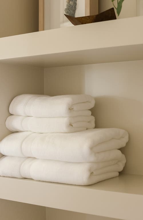 Cozy Earth Luxe Set Of 2 Hand Towels In White