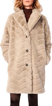 Bernardo Faux Fur Coat Nordstrom