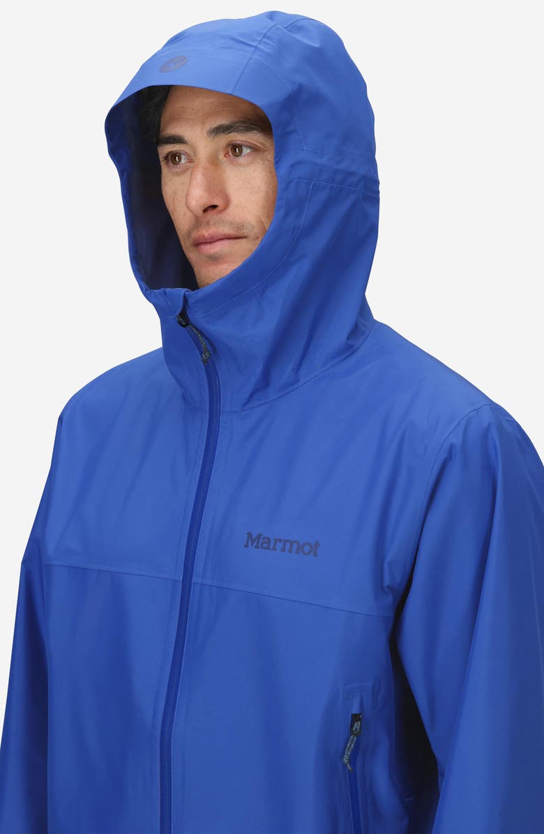 Marmot Minimalist Pertex<sup>®</sup> Waterproof Hooded Jacket, Alternate, color, Oxide Blue