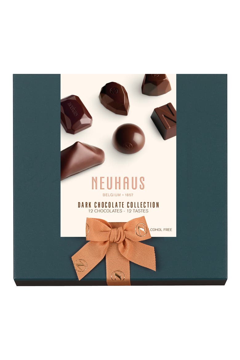 12-Piece Dark Chocolate Collection, Main, color, NONE