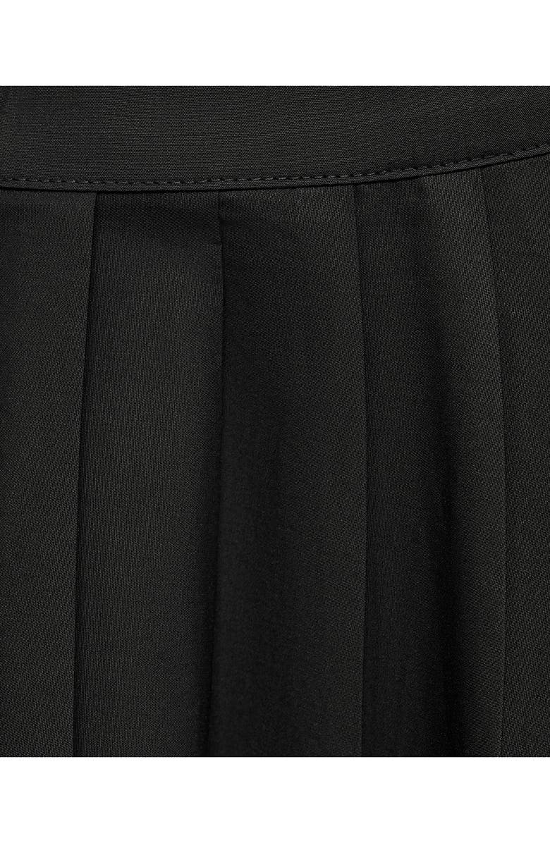 MANGO Pleated Cotton Skirt, Alternate, color,