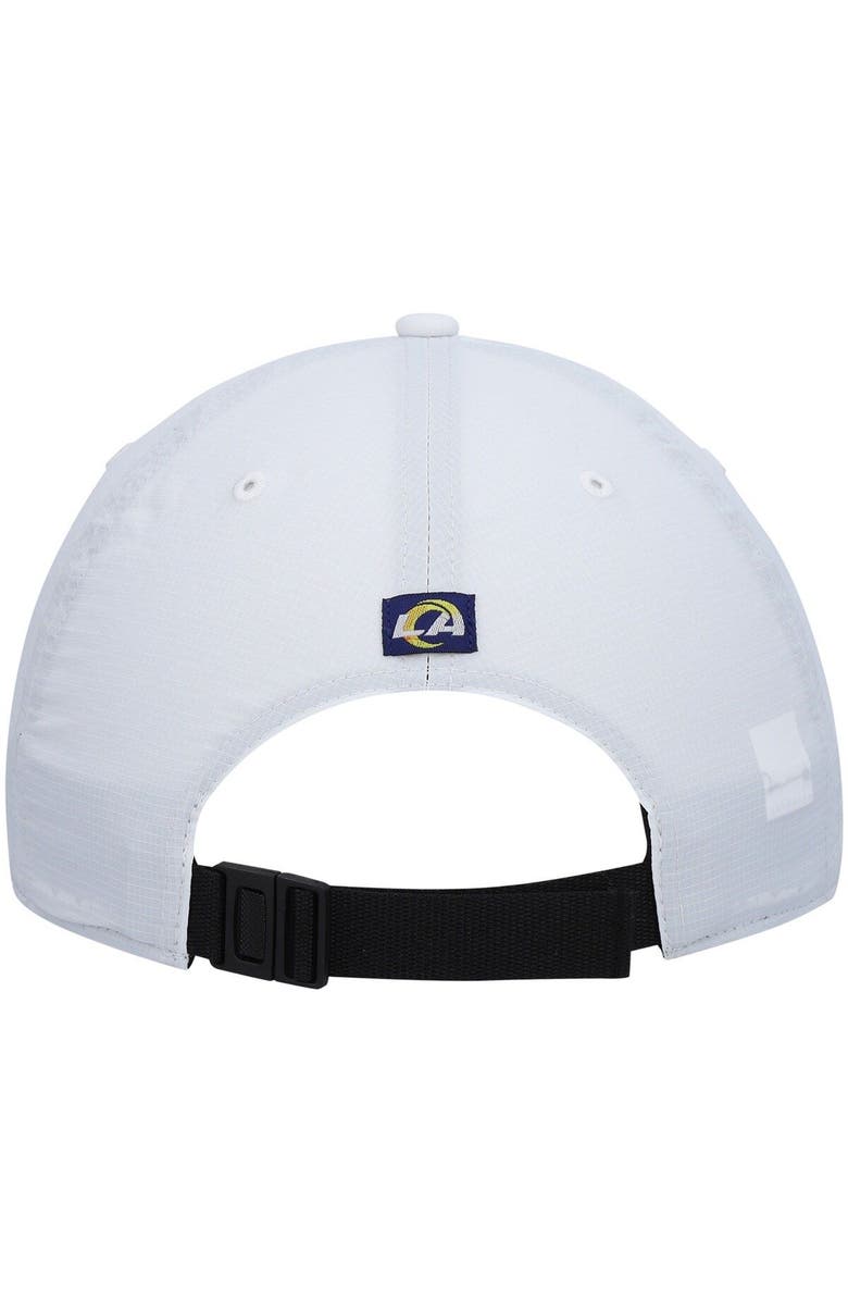 '47 Men's '47 White Los Angeles Rams Hitch Stars and Stripes Trucker Adjustable Hat, Alternate, color, White