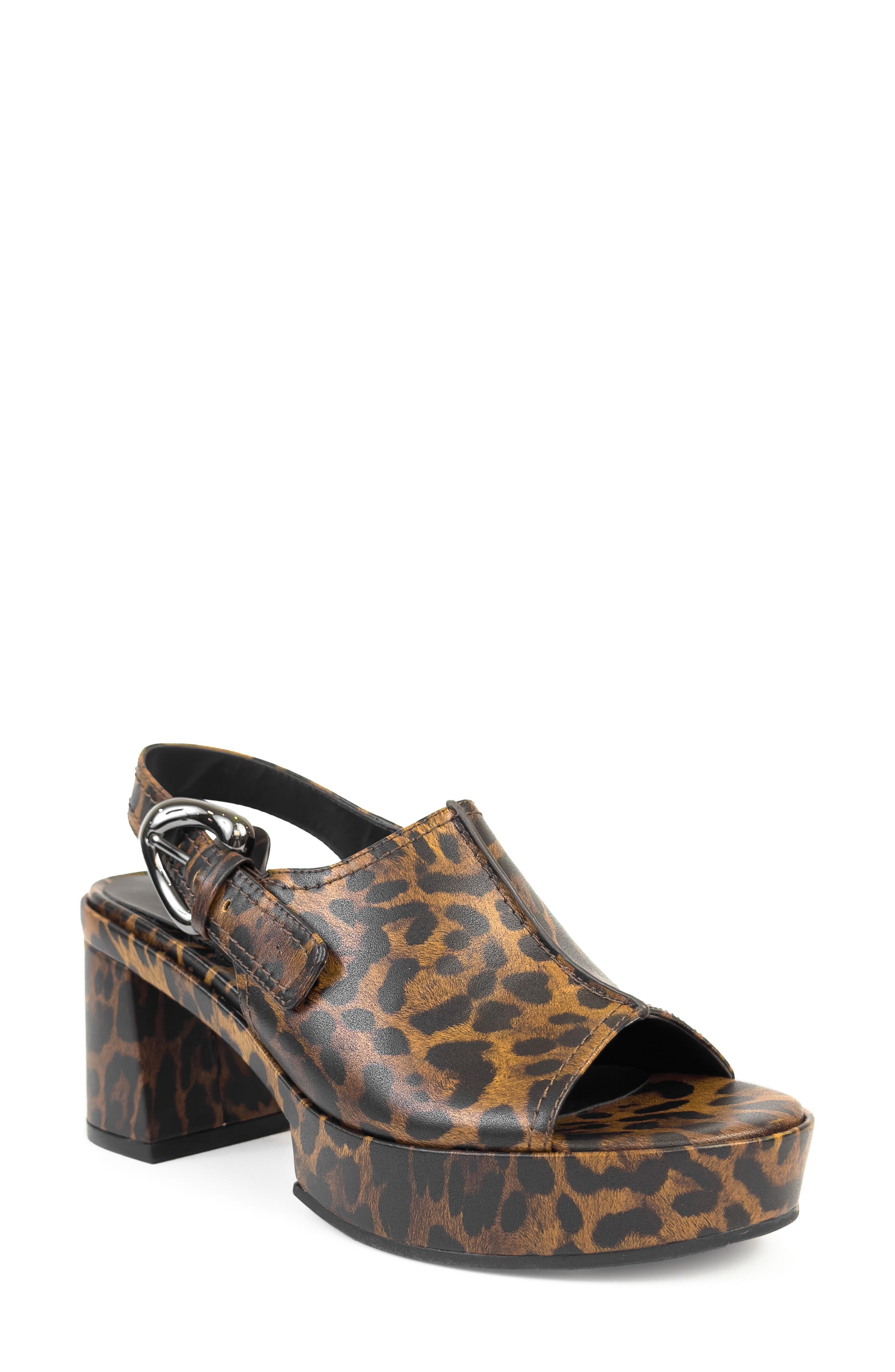 Aerosoles Zella Platform Sandal, Main, color, Leopard Print