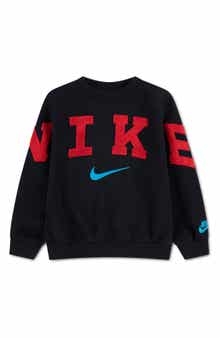 Kids' Club Chenille Fleece Crewneck Sweatshirt