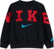 Nike Kids' Club Chenille Fleece Crewneck Sweatshirt