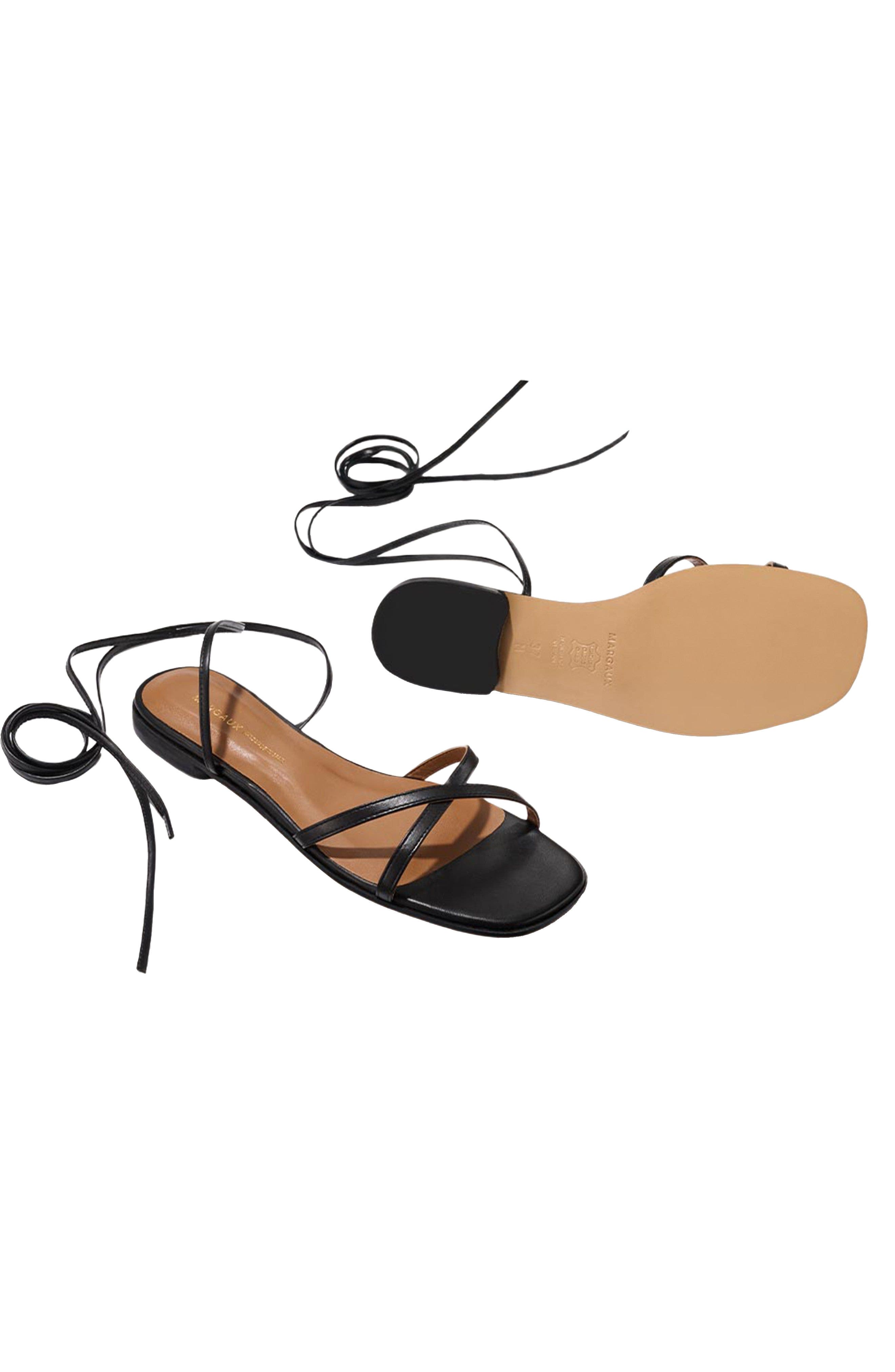 MARGAUX The Wrap Sandal, Alternate, color, Black