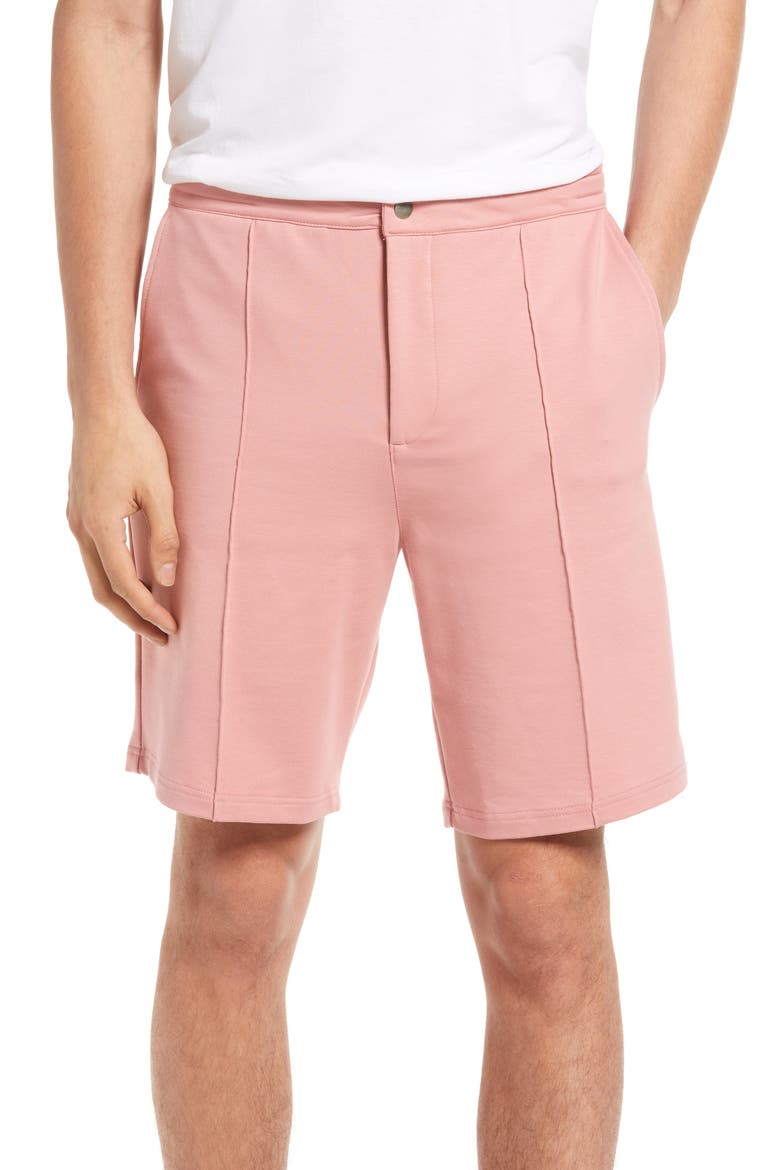 French Terry Shorts, Main, color, DUSTY ROSE