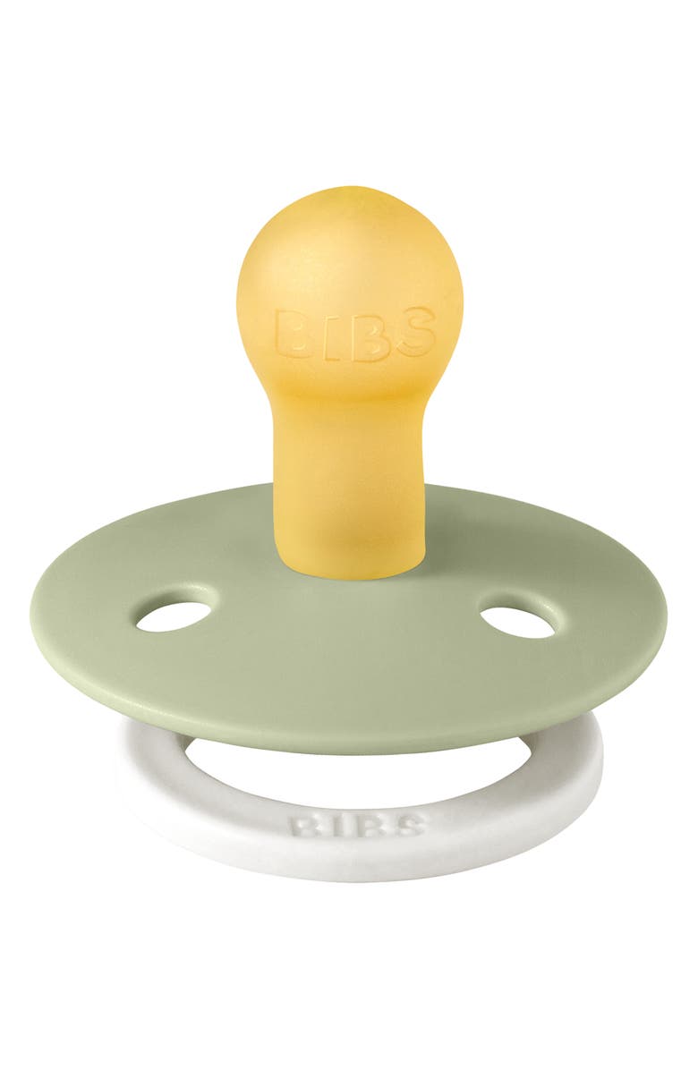 BIBS Kangaroo Cuddle Cloth & Glow Pacifier Set, Alternate, color, Ivory/ Sage