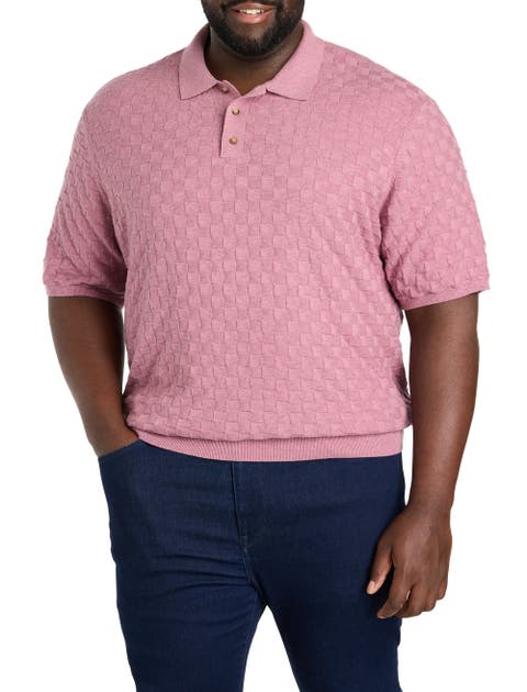 Big & Tall  Hampson Sweater Polo Shirt