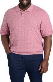 Robert Graham DXL Big & Tall  Hampson Sweater Polo Shirt