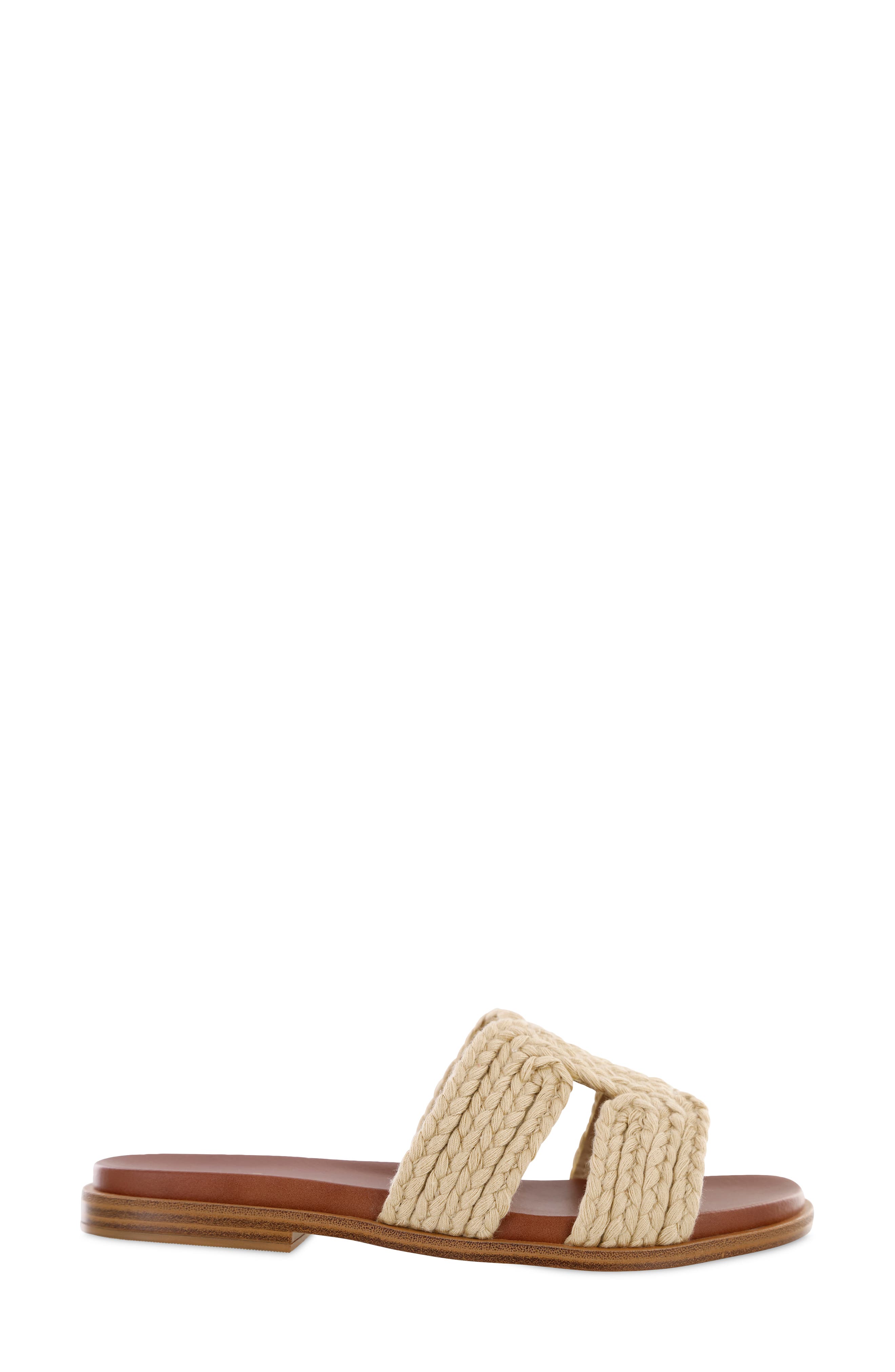 MIA Poet Slide Sandal, Alternate, color, Natural
