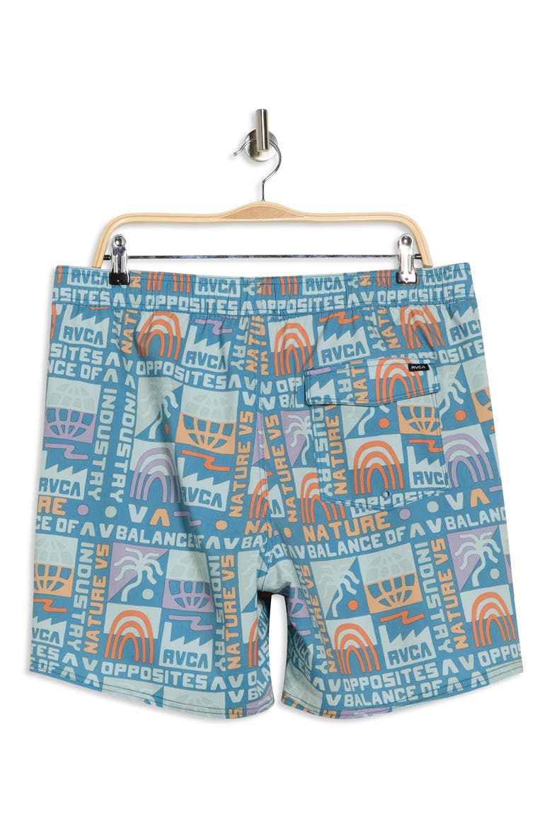 Atas Swim Trunks, Alternate, color, VINTAGE NAVY