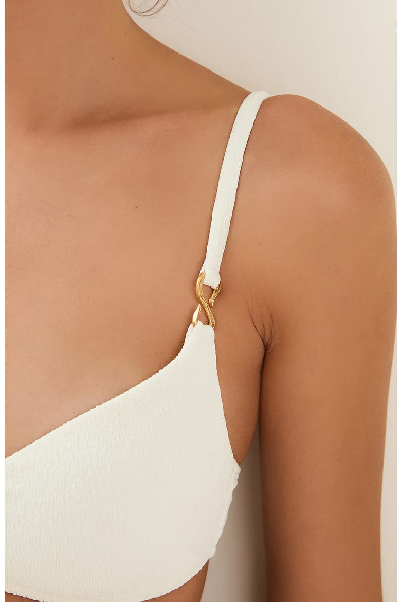 Solaro Vivian Bikini Top, Alternate, color, WHITE