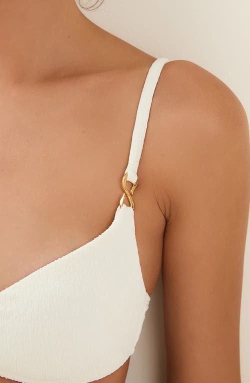 Vix Paula Hermanny Vix Solaro Vivian Bikini Top In White