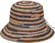 San Diego Hat Irish Crochet Raffia Packable Bucket Hat