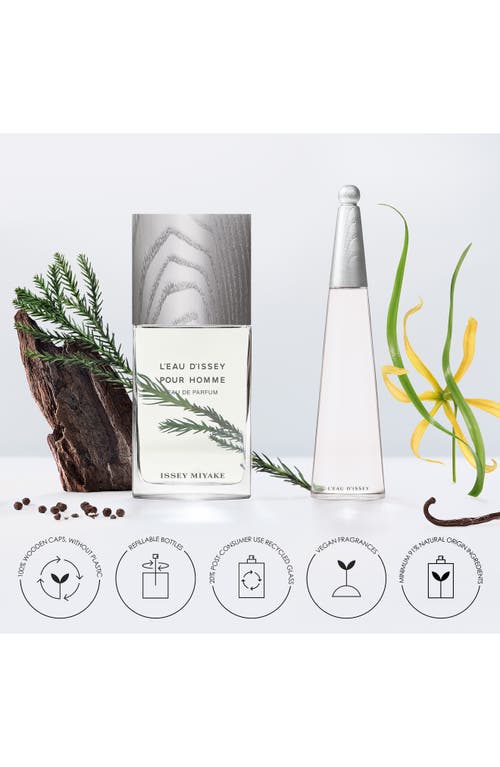 Issey Miyake L'eau D'issey Refillable Eau De Parfum Intense In Transparent