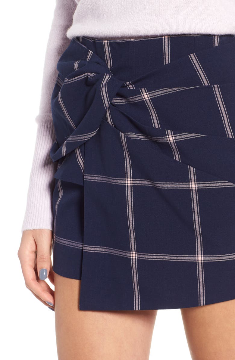Leith Tie Front Skort, Alternate, color,