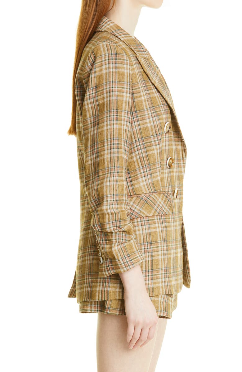 Veronica Beard Beacon Plaid Dickey Jacket, Alternate, color,