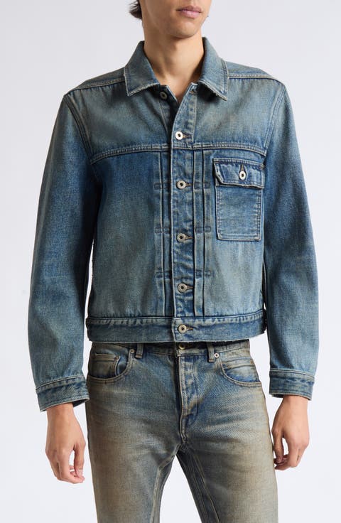 Stargrove Crop Cotton Denim Jacket