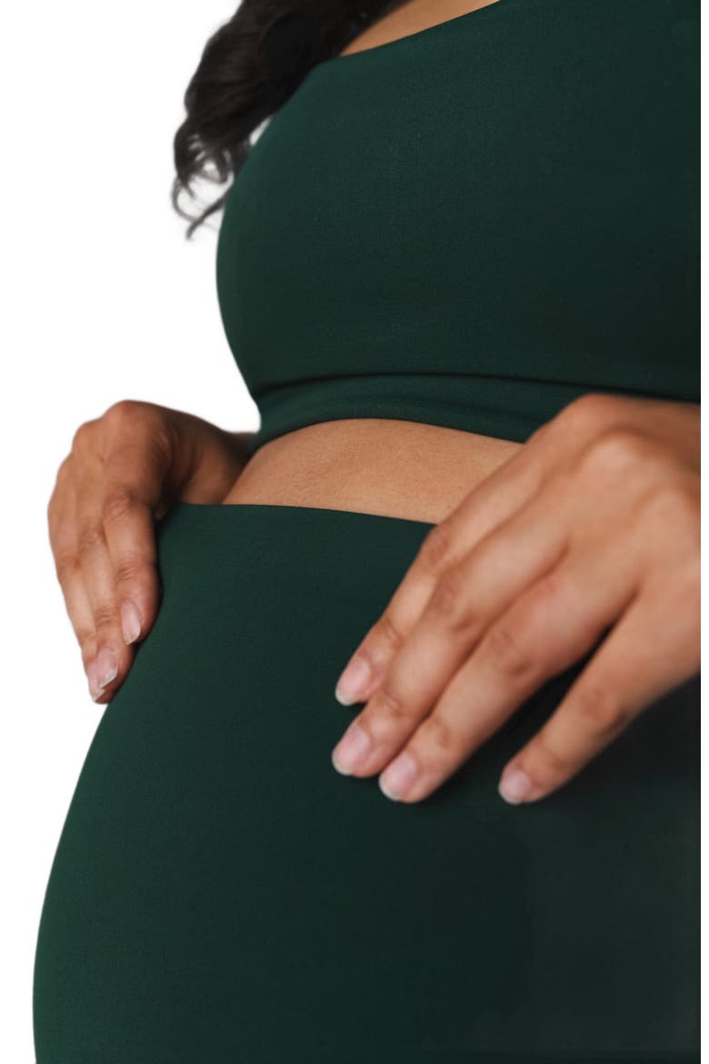Cloud II Maternity Pant, Alternate, color, FOREST