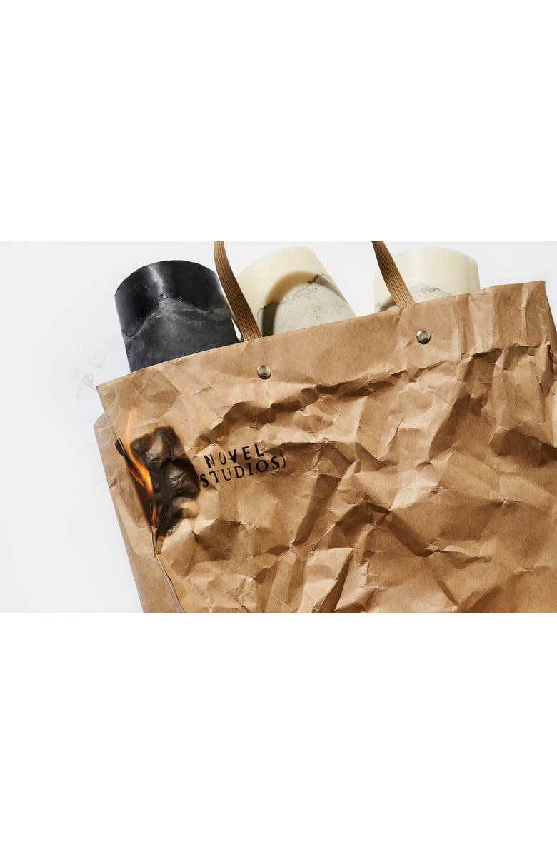 Novel Studios Vetiver Concrete Candle, Alternate, color,