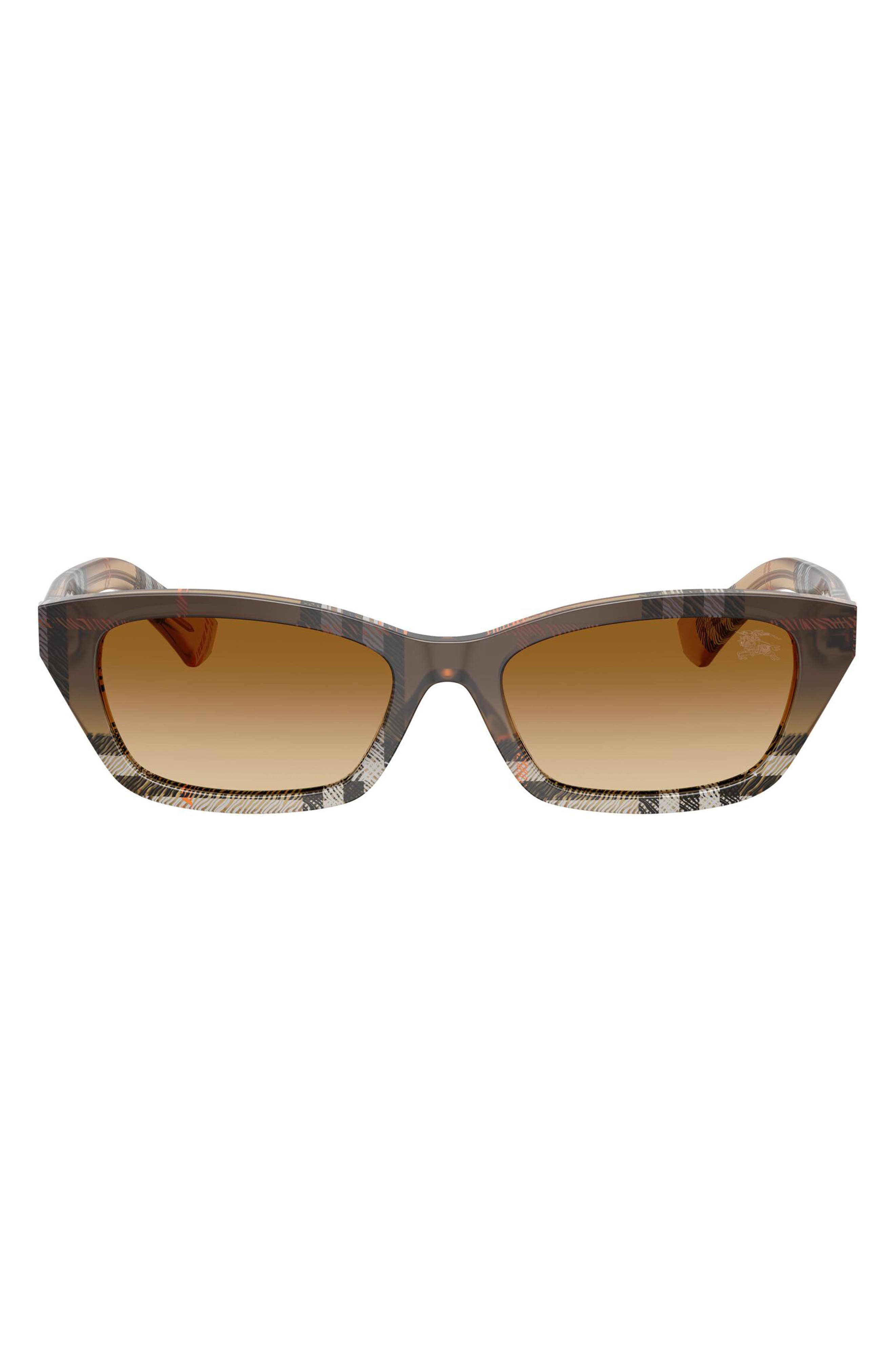 selected CHECK SAND GRADIENT / BROWN