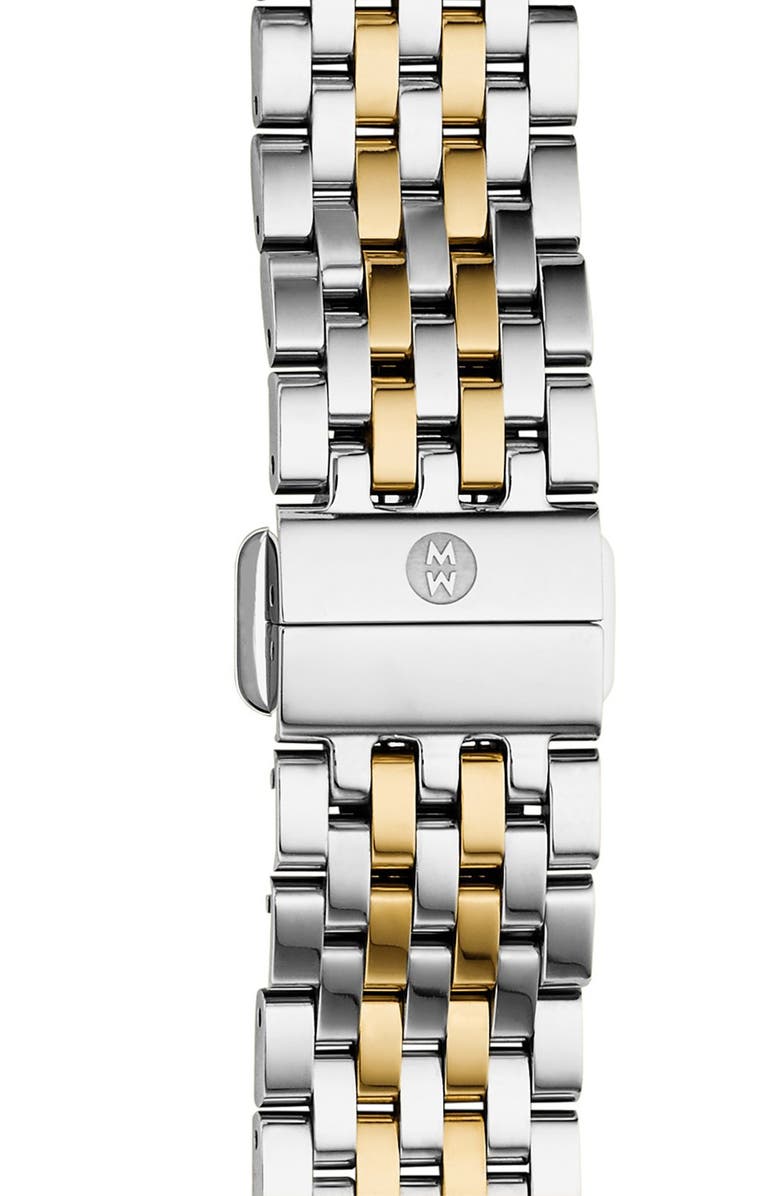 MICHELE Deco II Mid 16mm Bracelet Watchband, Main, color, 