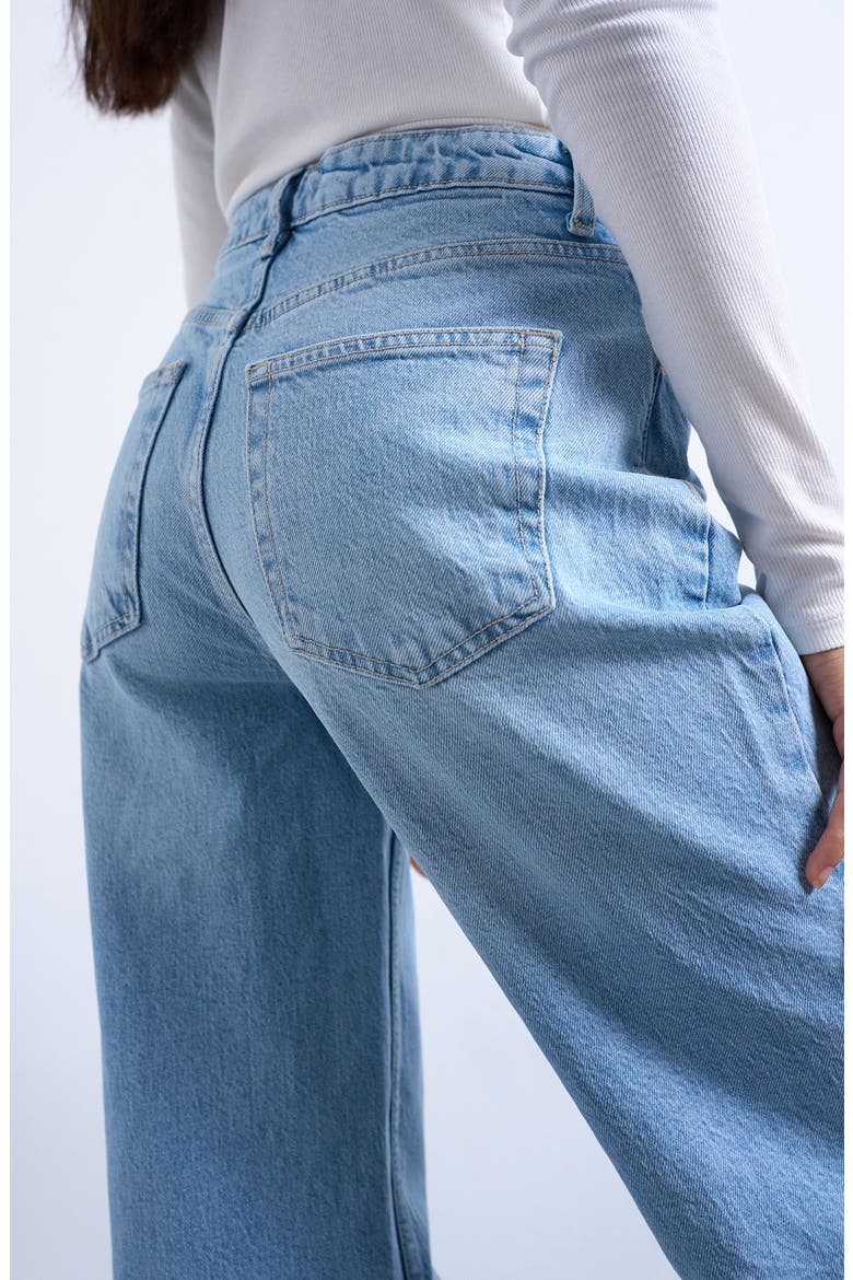 Pippa High Waist Flare Leg Jeans, Alternate, color, LIGHT BLUE