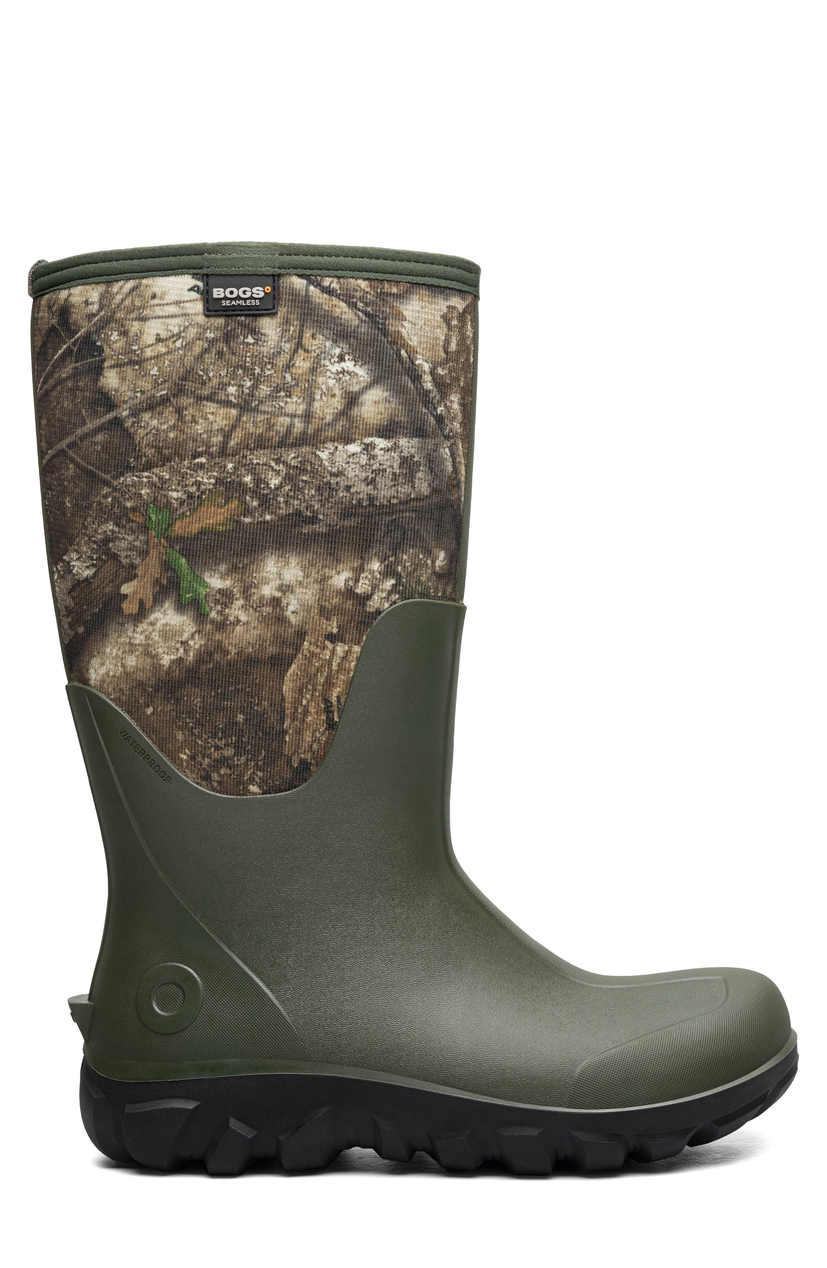 Bogs Classic Seamless Tall Waterproof Boot, Alternate, color, Realtree