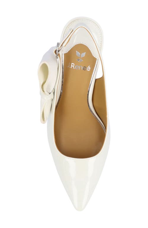 J. RENEÉ J. RENEÉ ROWIN SLINGBACK POINTED TOE PUMP