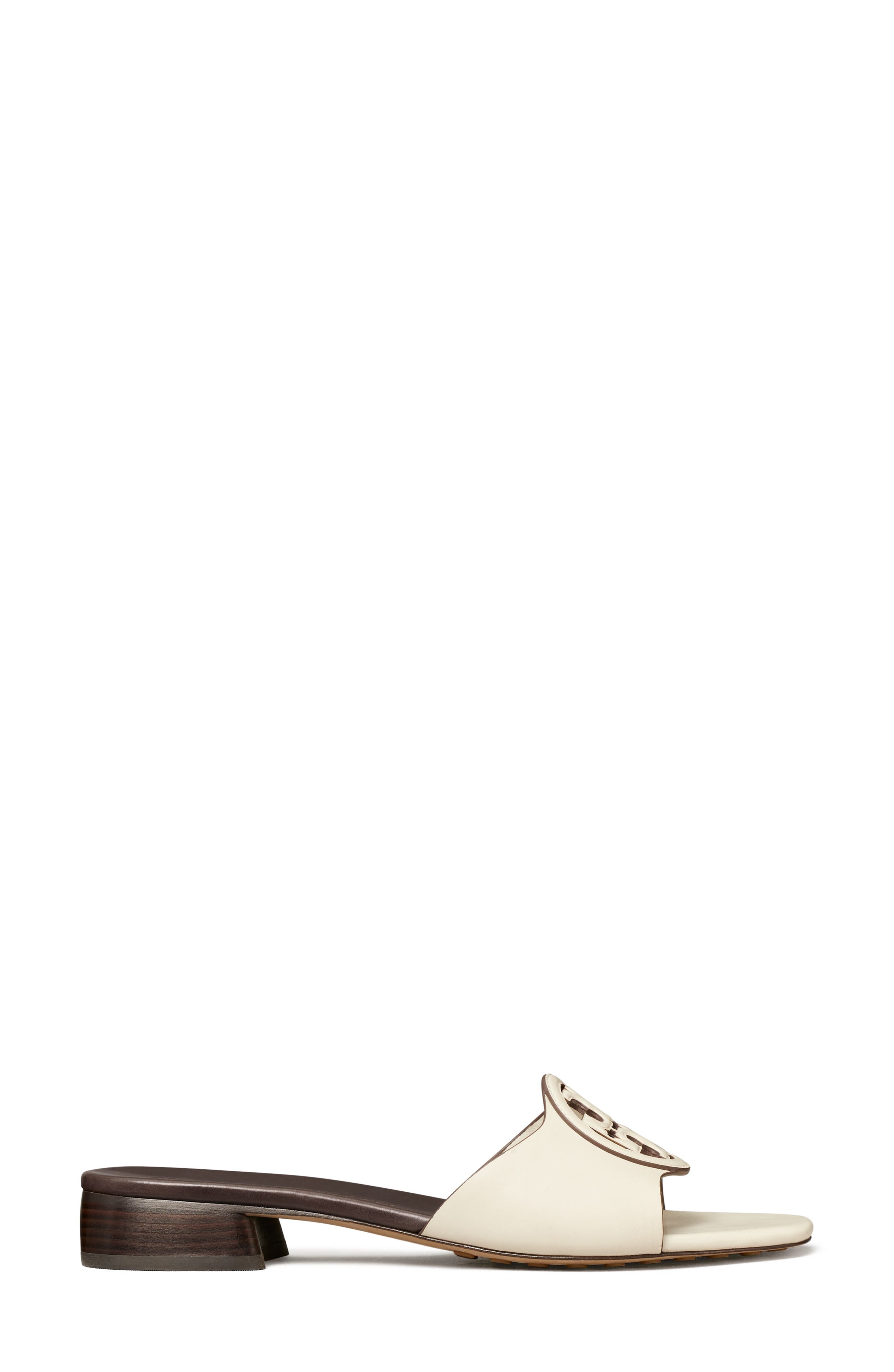 Bombé Miller Slide Sandal, Alternate, color, NEW IVORY/ COCONUT