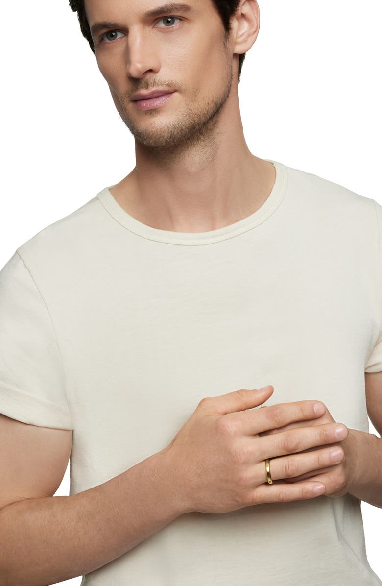 David Yurman Beveled Band Ring in 18K Yellow Gold, Alternate, color, Gold