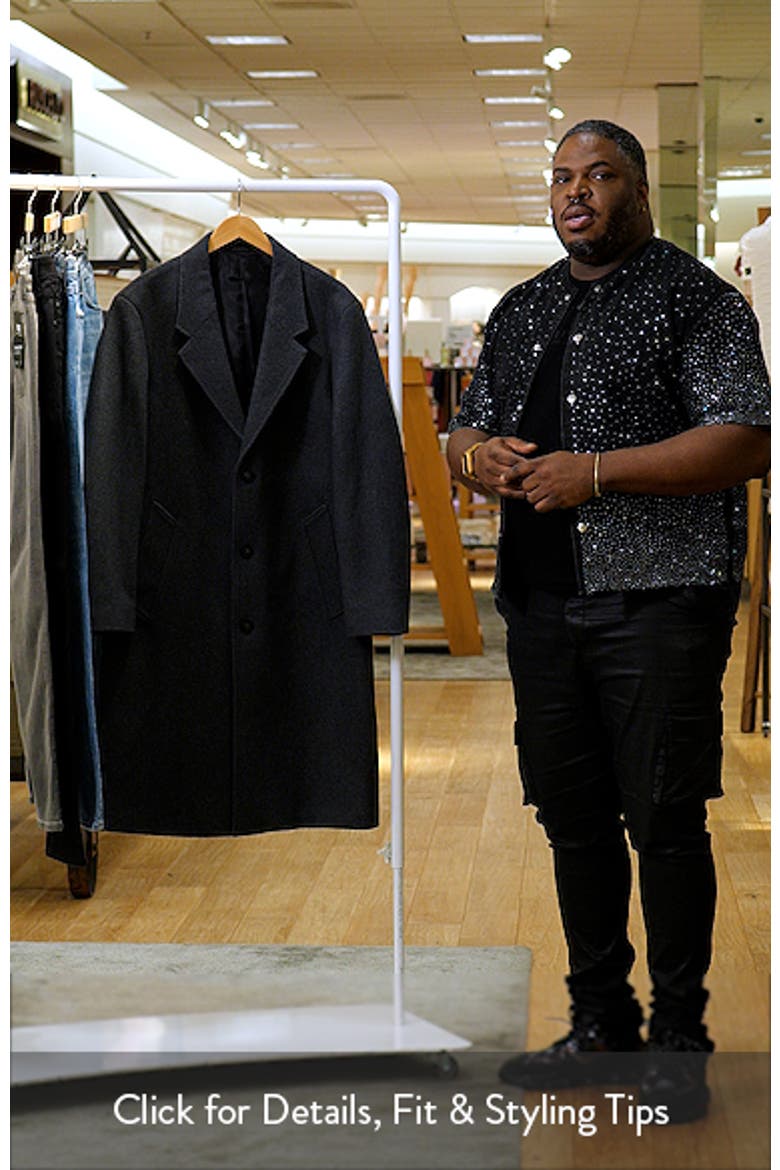 Long Wool Blend Coat video