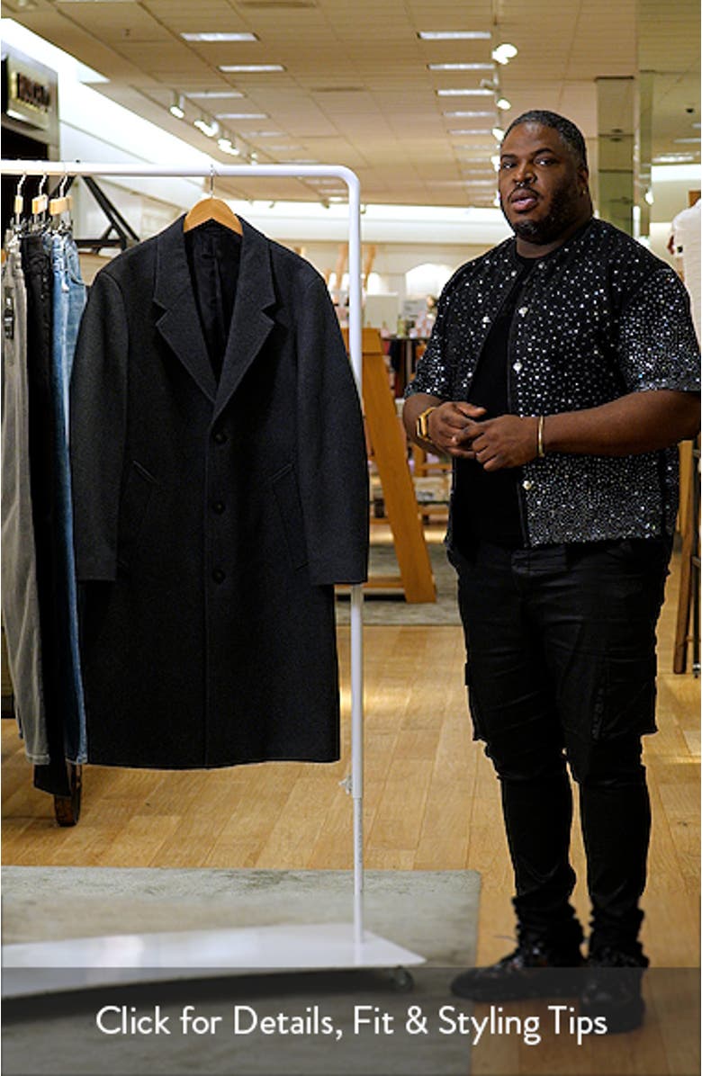 Long Wool Blend Coat, sales video thumbnail