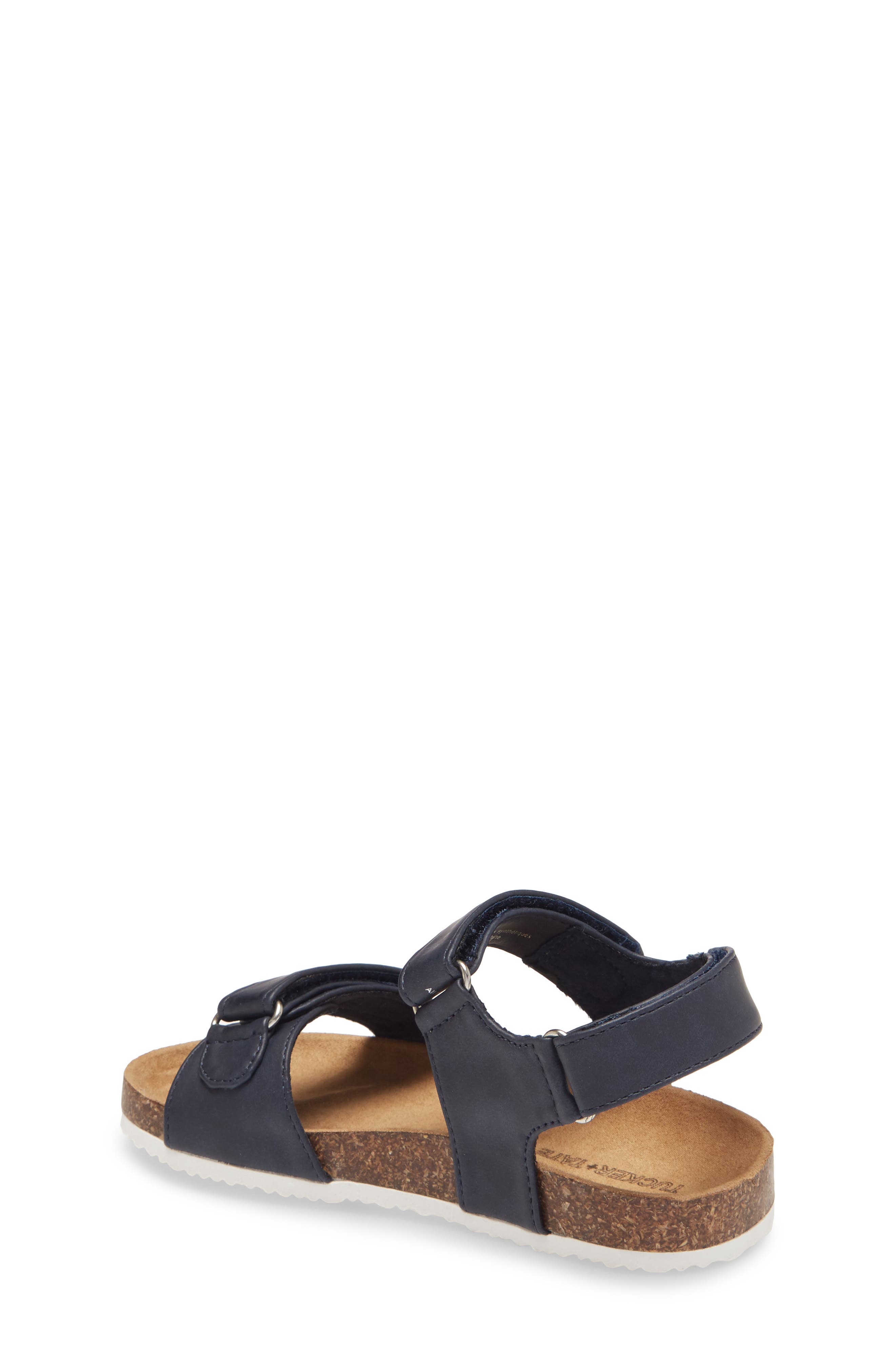 Tucker + Tate Double Strap Sandal, Alternate, color, 