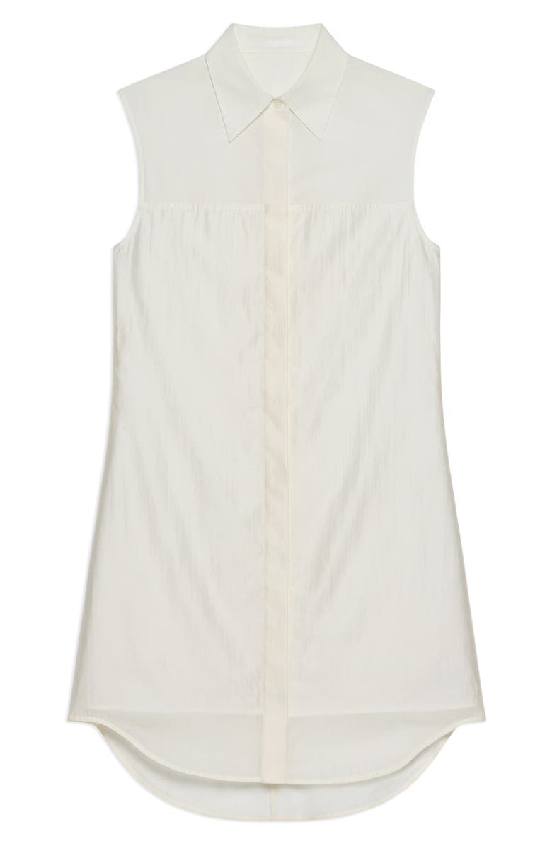Helmut Lang Sleeveless Shirtdress, Alternate, color, 