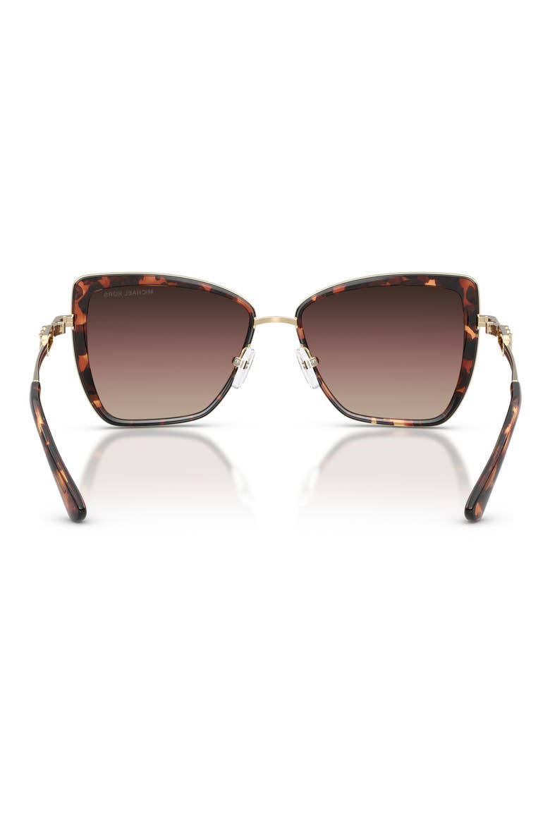 Sea Island 55mm Gradient Butterfly Sunglasses, Alternate, color, LUGGAGE TORTOISE / BROWN