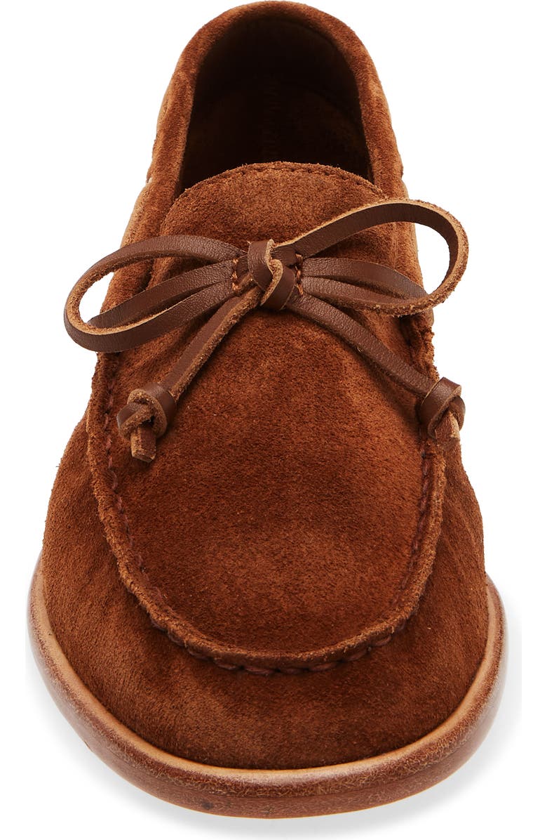rag & bone Carter Boat Shoe, Alternate, color, Umber Suede