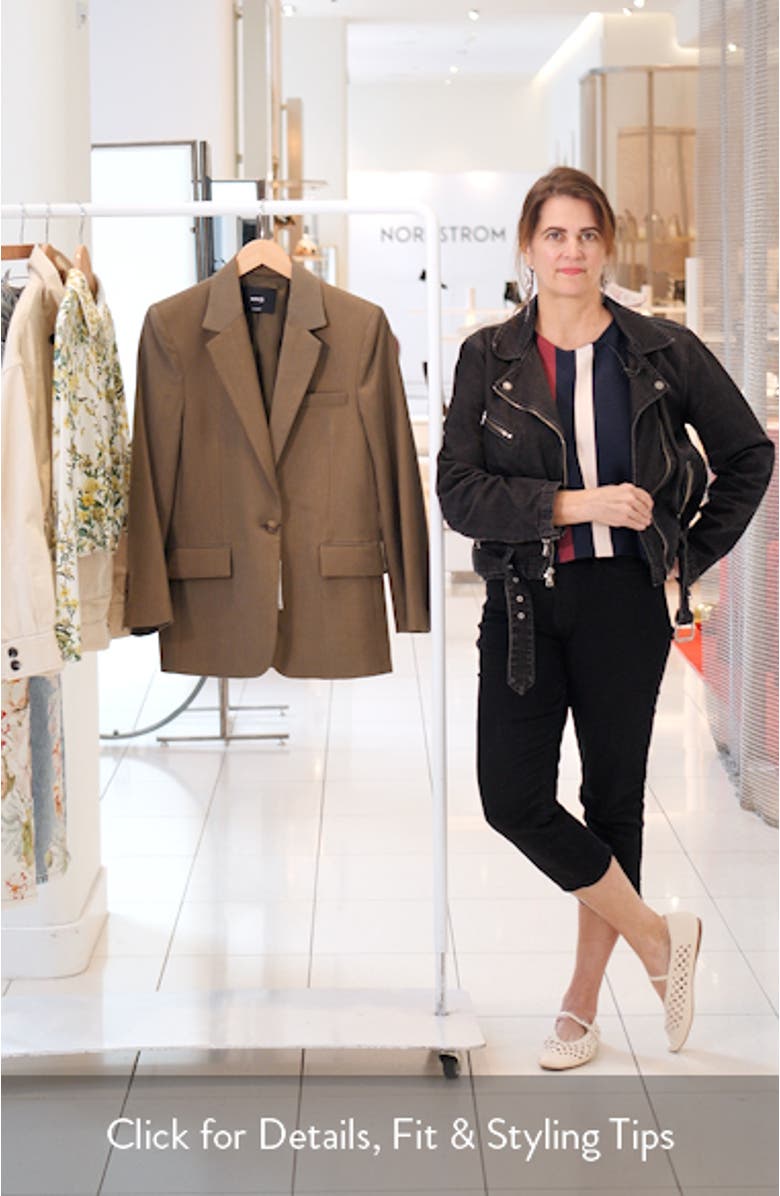 Americana Lisa One-Button Blazer, sales video thumbnail