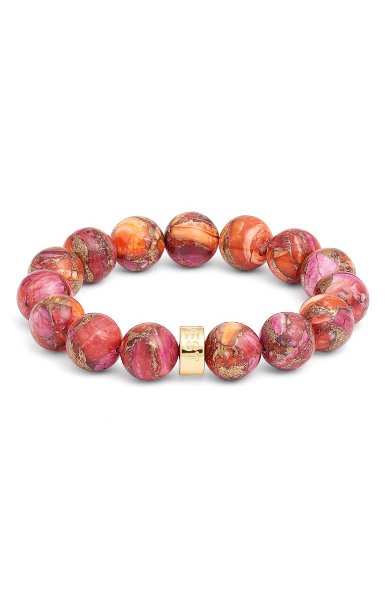 NEST Jewelry Beaded Stretch Bracelet, Main, color,
