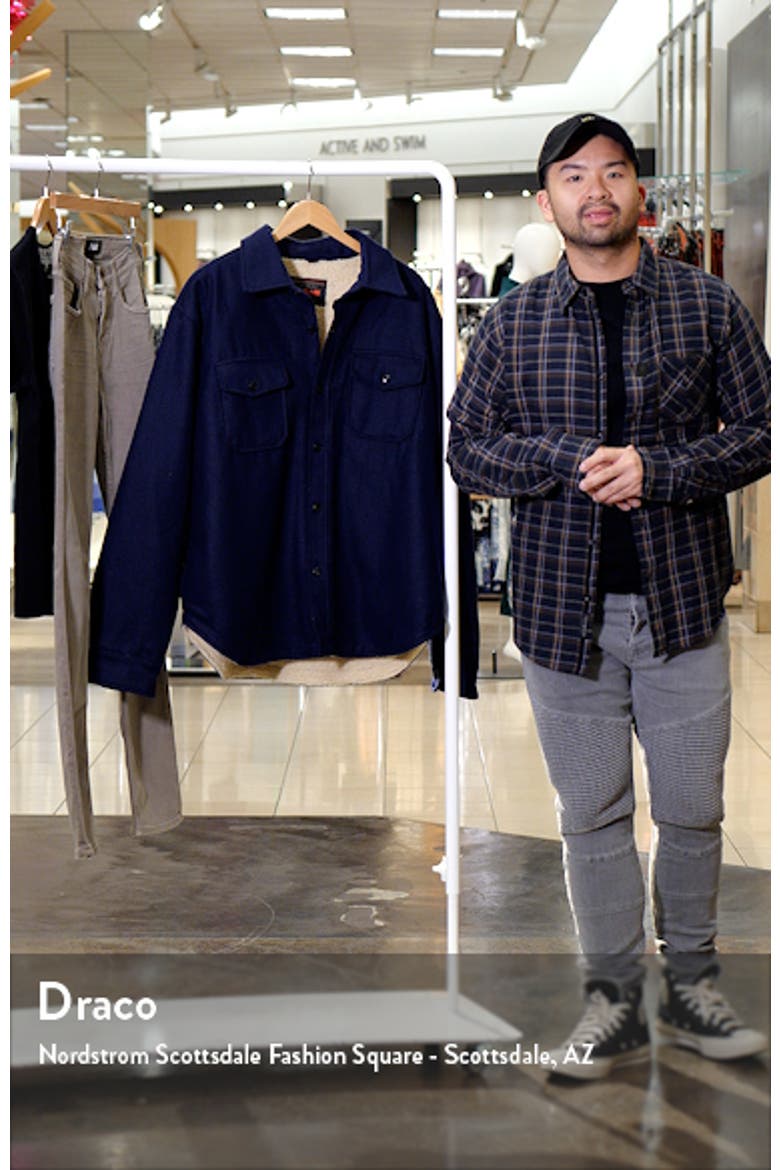 Wool Blend Shirt Jacket video